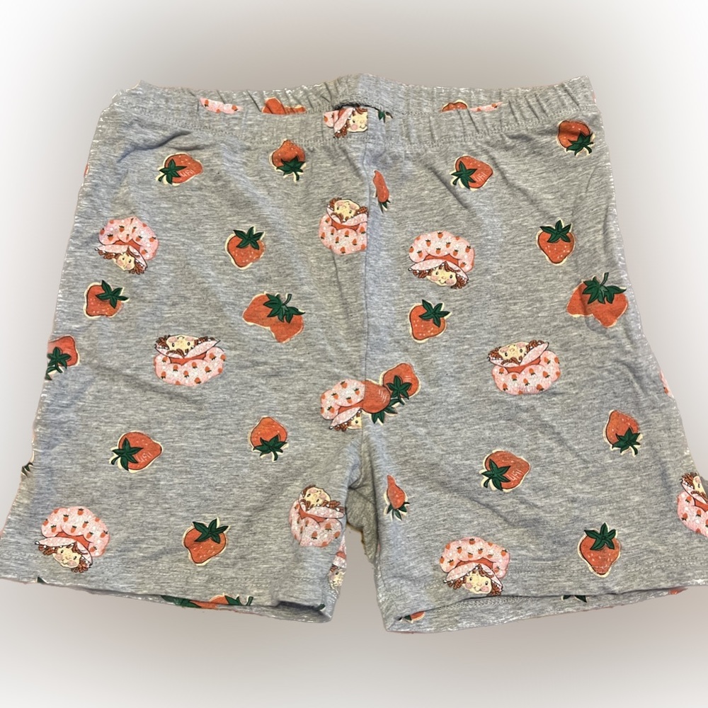 Strawberry Shortcake Womens Biker shorts Sz M